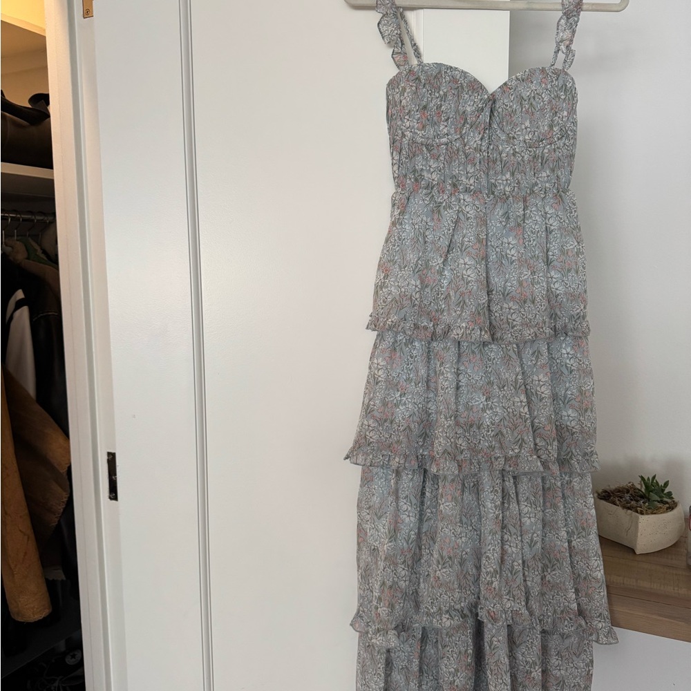 Floral Tiered Dress